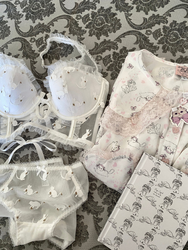 Get trendy with Kitty Doll Lingerie Set - Lingerie available at Peiliee Shop. Grab yours for $26.80 today!