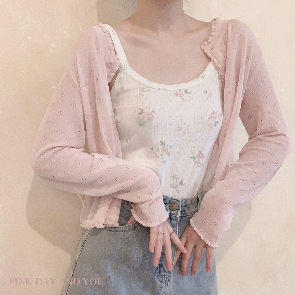 Get trendy with [Basic] Fairy Dance Floral Vest Top - Shirts & Tops available at Peiliee Shop. Grab yours for $16 today!