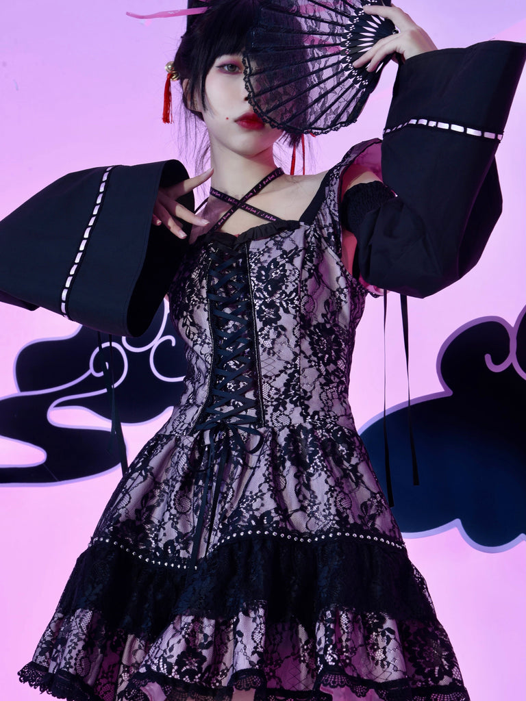 Get trendy with [Evil Tooth]  Oinari-sama Dress お稲荷さま - Dresses available at Peiliee Shop. Grab yours for $92 today!