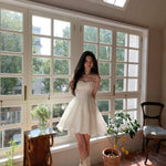 Get trendy with Silky Moonlight Mini Dress - Dresses available at Peiliee Shop. Grab yours for $46 today!