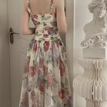 Get trendy with Flower Fairy Floral Dress - Dresses available at Peiliee Shop. Grab yours for $48 today!