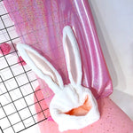 Get trendy with Bun Bun Love Sweet Faux Fur hat -  available at Peiliee Shop. Grab yours for $15 today!