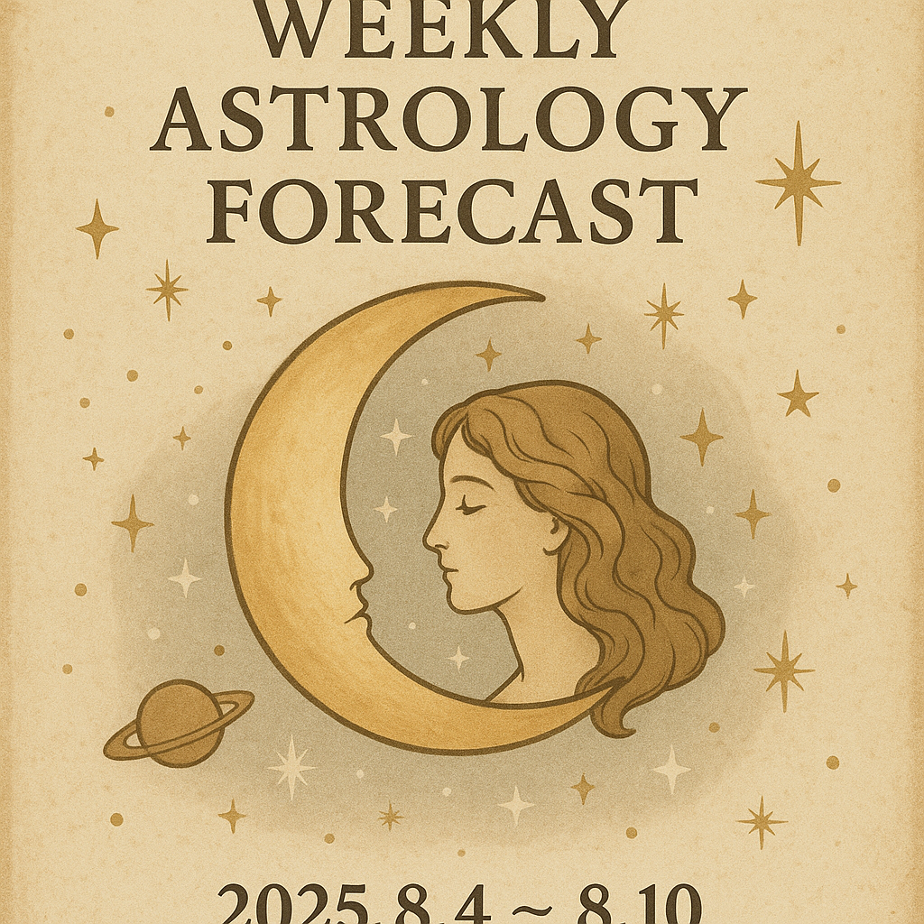 Astrology Forecast 4-10th August✨ PeilieeShop’s Weekly