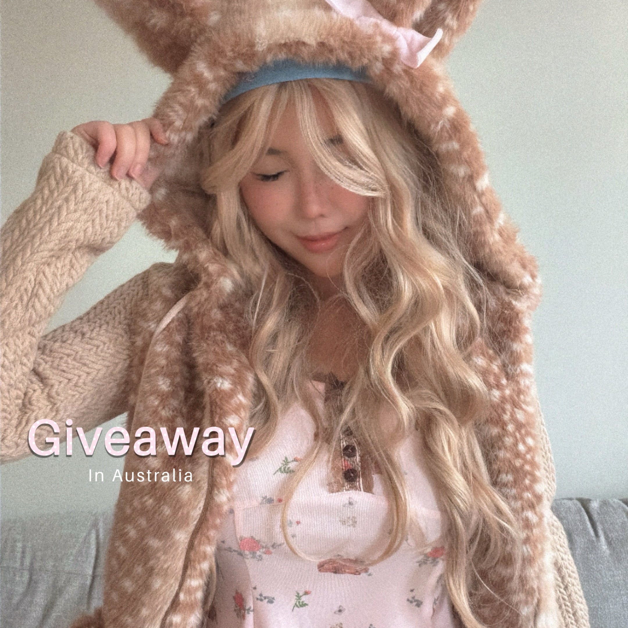 Australia Giveaway Deer Hoodie
