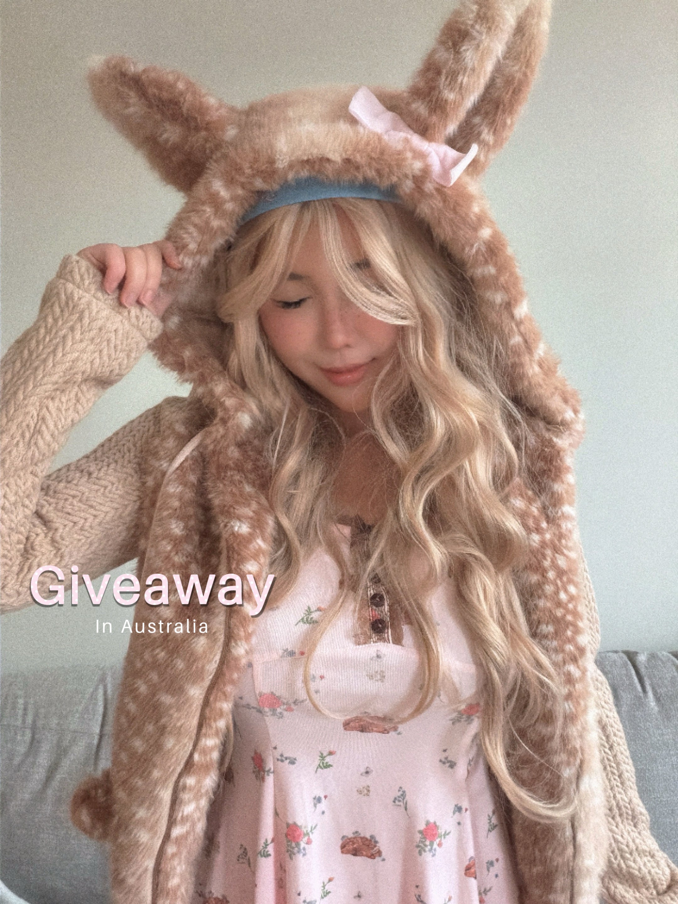 Australia Giveaway Deer Hoodie