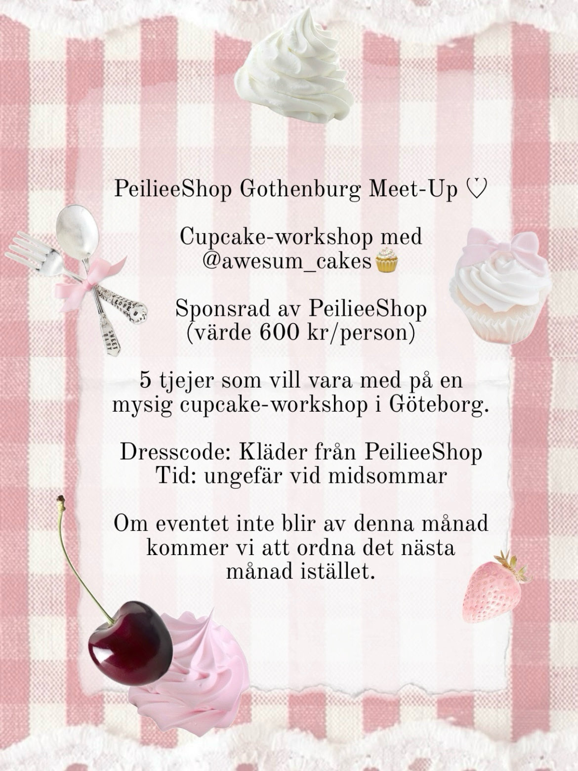 PeilieeShop Gothenburg Meet-Up Event