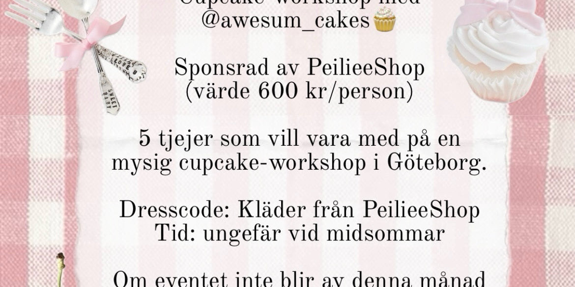 PeilieeShop Gothenburg Meet-Up Event