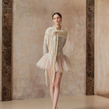 Fa Sogno Moonlit Drift Shawl Scarf Wrap