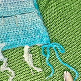 Get trendy with [Customized Hand Knitted] Sea Kissed Mermaid Knitting Crop Top -  available at Peiliee Shop. Grab yours for $59 today!