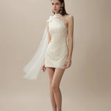 Fa Sogno Whispers of Tulle Mini Dress