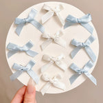 Get trendy with [Set with 10] Baby Blue Ribbon Hairpin - Accessories available at Peiliee Shop. Grab yours for $2.90 today!