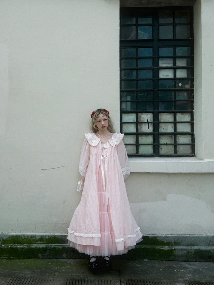 [August Unicorn] Silk Dreamland Robe Dress - Premium Dresses from August Unicorn - Just $160! Shop now at Peiliee Shop