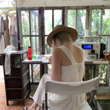 Get trendy with [Tailor Made] Pure Romance Handmade Cotton Dress -  available at Peiliee Shop. Grab yours for $89 today!