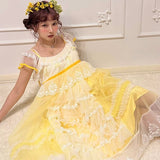 [August Unicron] Floral Lullaby Handmade Maxi Dress