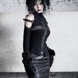 [Blood Supply] Shadow Stalker Gothic Faux Wool Base Shirt