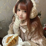 [Rose Island] Urban Fairycore Fawn Deer Coat