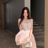 [Mummy Cat] My Soft Angel Floral Wool Corset Top Camisole