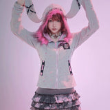 [Evil Tooth] My Rockstar Punk Bunny! Hoodie and skirt set