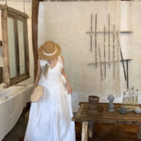 Get trendy with [Tailor Made] Pure Romance Handmade Cotton Dress -  available at Peiliee Shop. Grab yours for $89 today!