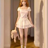 SheepKiss Vanilla Girl Rose Pattern Set