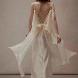 [Global Free Shipping] Fa Sogno Bridal Moonlit Trace Gown in White