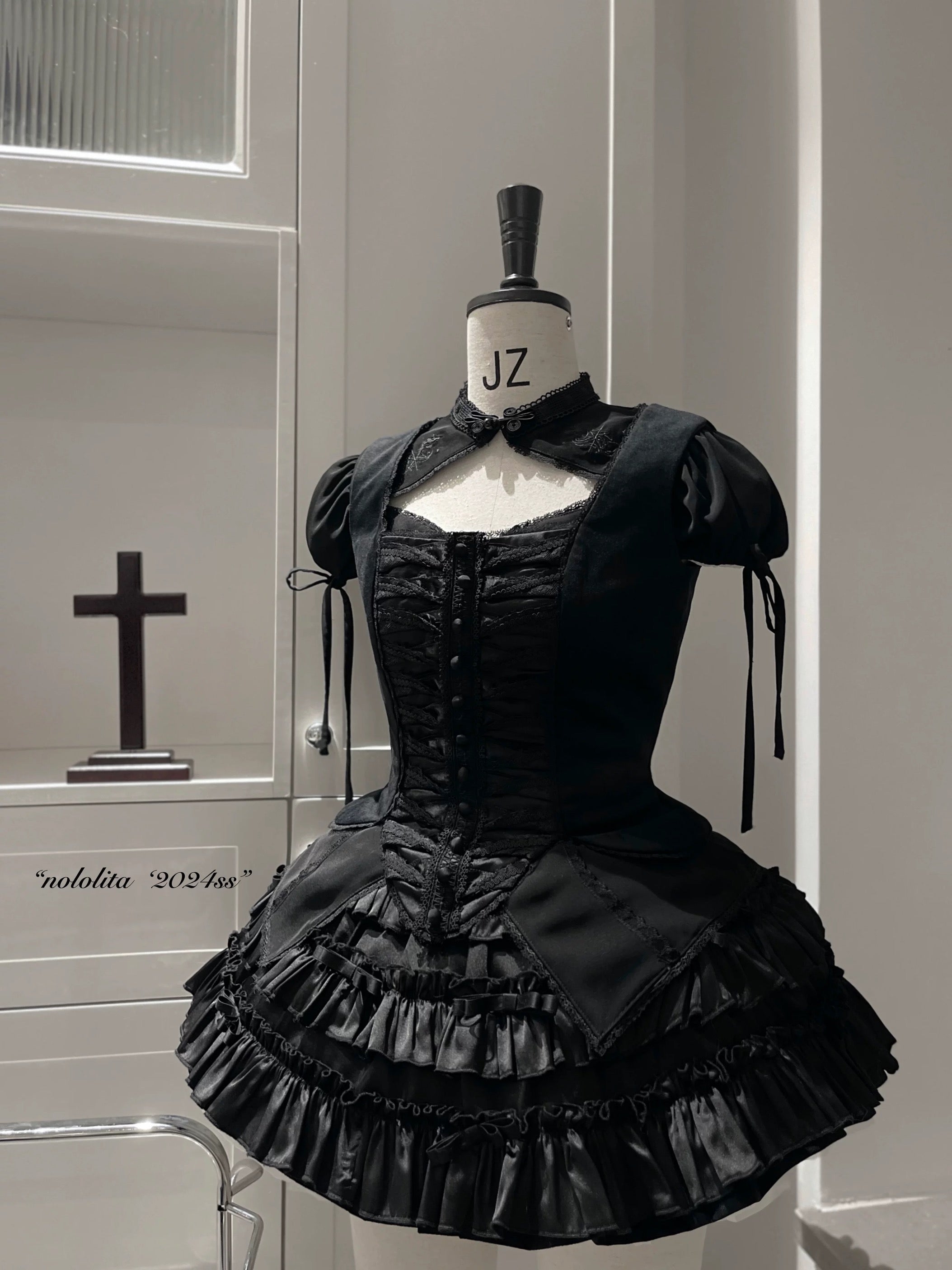 Get trendy with NoLolita 24SS Dragon’s Ketch Gothic Lolita Fashion Dress -  available at Peiliee Shop. Grab yours for $29 today!