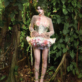 [Blood Supply] Forest Spirit • Faux Fur Cardigan