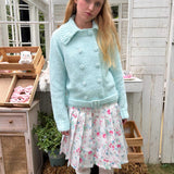 MineBeThyVers Blues Time Wool Blend Cardigan Jacket