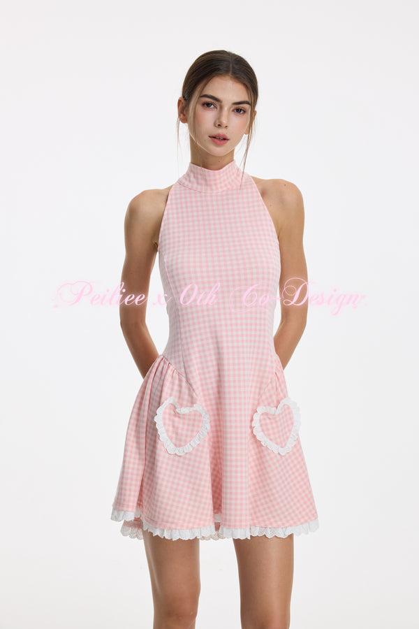 [Peiliee Co-design] Picnic Day Gingham Mini Dress