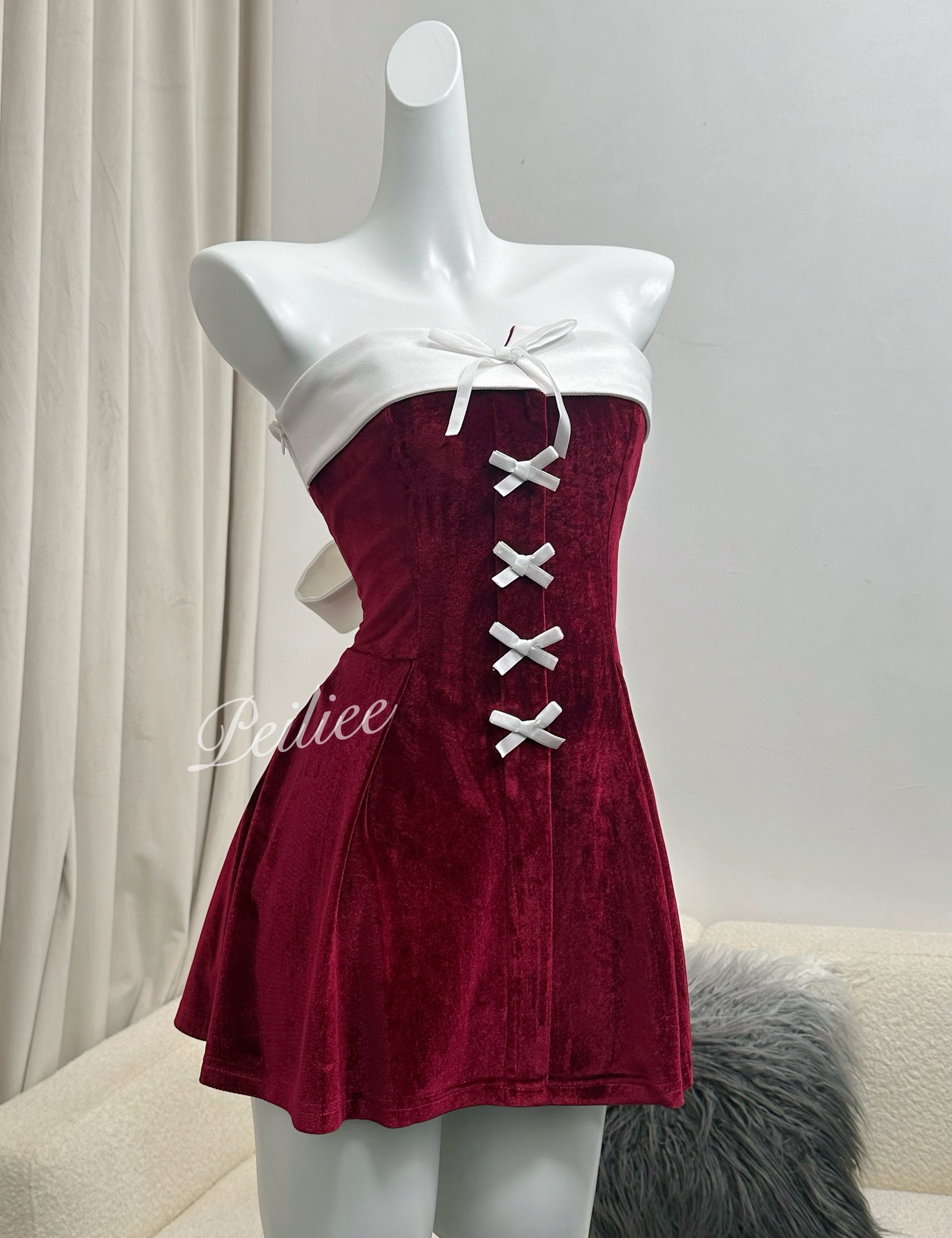 Get trendy with [Peiliee Design] The 2024 Christmas Dress - Apparel & Accessories available at Peiliee Shop. Grab yours for $52 today!