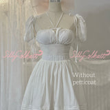 Silly Solkatt Alice’s Soft Feather Dream White Dress
