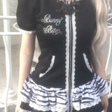 BunnyBite Gyaru Kitty Ear Hoodie Dress