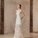 Fa Sogno Lacrimosa Moon Sonata Corset And Midi Skirt Set