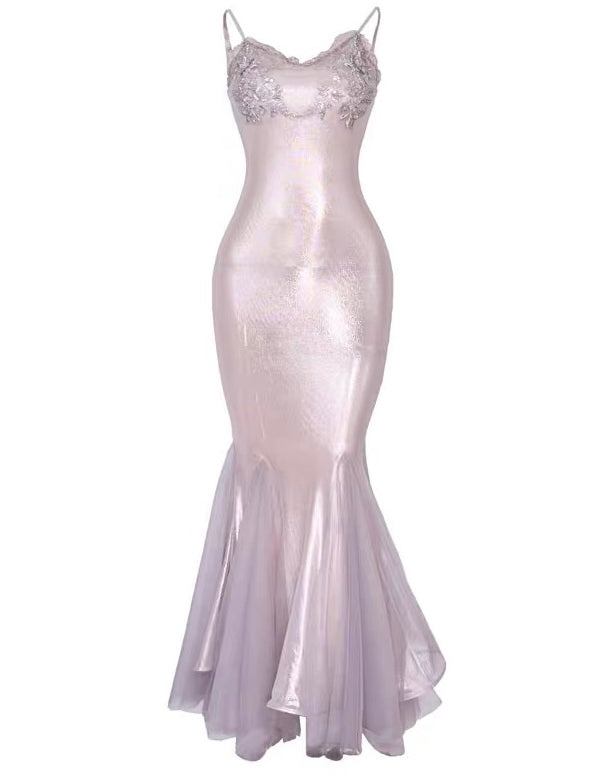 Blood Supply Moonlight Spirit Mermaid Tail Maxi Dress