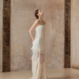 Fa Sogno Lacrimosa Moon Sonata Corset And Midi Skirt Set