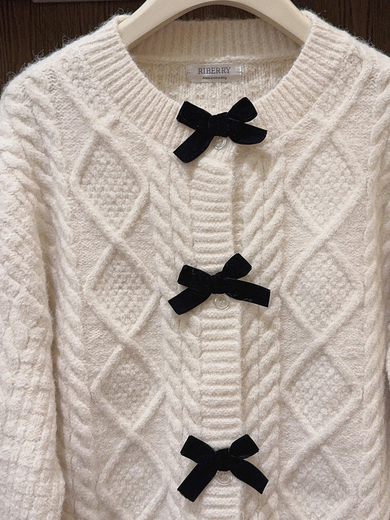 My dear lady classic knitting sweater cardigan - Premium Sweater from RIBEERY - Just $25.50! Shop now at Peiliee Shop