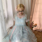 [August Unicron] Spring Waltz Handmade Tulle Dress