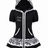 BunnyBite Gyaru Kitty Ear Hoodie Dress