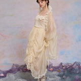 [Lactose Studio] Garden Poem Lightweight Sheer Cardigan