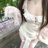 Cinnabun Soft Floral Moments Mini Dress
