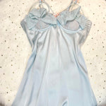 Get trendy with Blue Cream Soft  Lingerie Dress -  available at Peiliee Shop. Grab yours for $18 today!