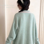 Get trendy with Gelatoni Color Match Sweater Hoodie - Sweater available at Peiliee Shop. Grab yours for $25 today!