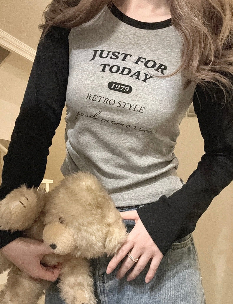Get trendy with School days cotton shirt top with long sleeves - Sweater available at Peiliee Shop. Grab yours for $16 today!