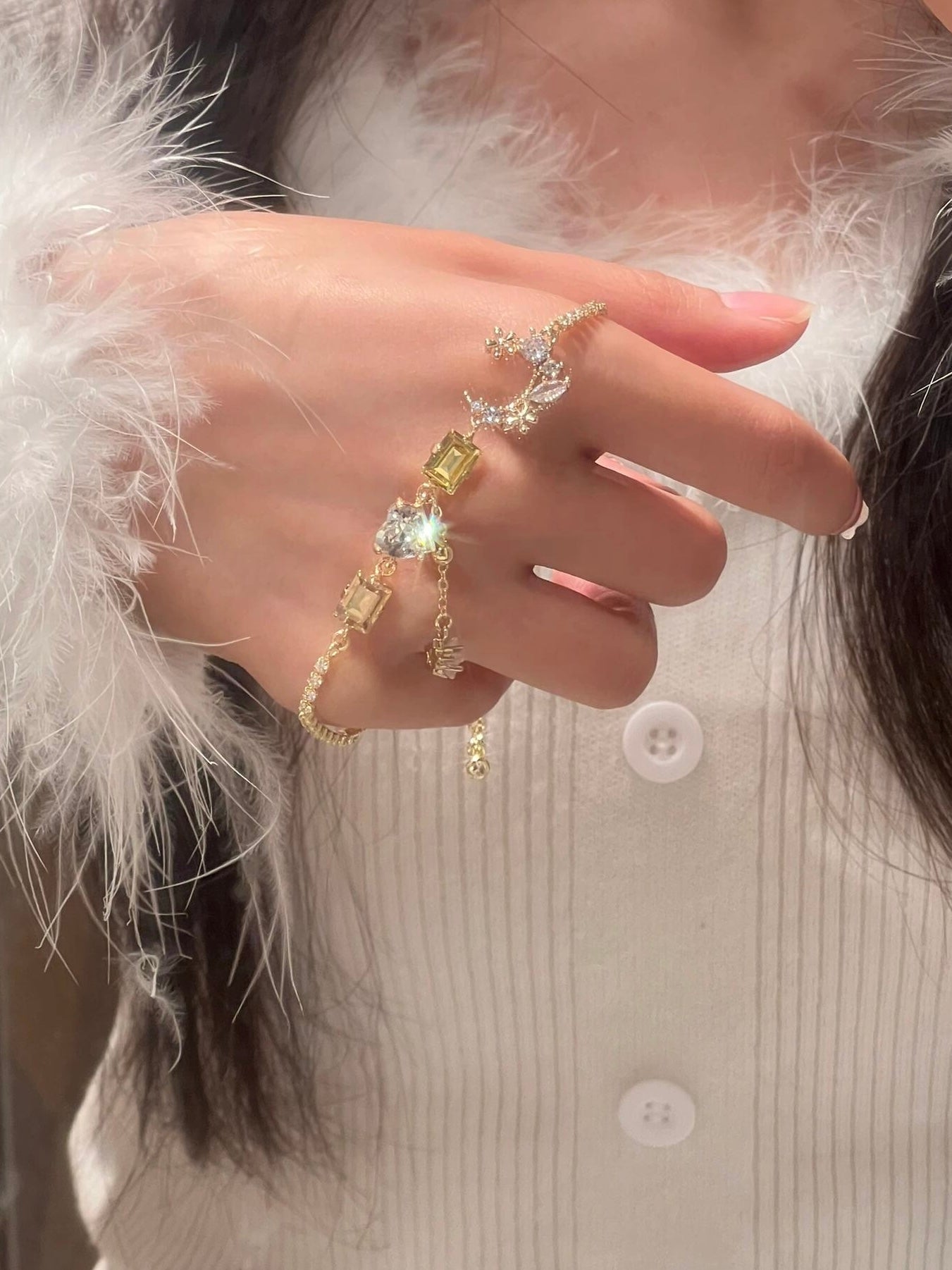 Get trendy with Luminous love bracelet -  available at Peiliee Shop. Grab yours for $24 today!