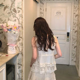 Rose Candy Summer Rose Cottage Princess Lace Cami and Mini Shawl Set