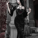 Blood Supply Christmas At Vampire Castle Maxi Dress Gown