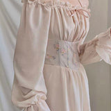[Sale No Return] Aguo Princess Dairy Midi Dress
