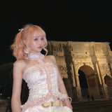 Rose Island Roman Holiday Floral Tank Top