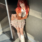 [Evil Tooth] A new era of me - y2k high school girl style JK 2 in 1 Shirt Sweater