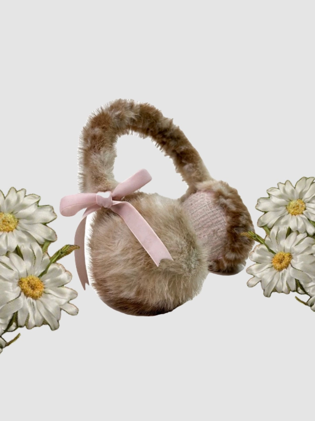 Get trendy with [Rose Island] Fairy Spirit Little Deer in flower field faux fur earmuffs ear warmer -  available at Peiliee Shop. Grab yours for $16.80 today!